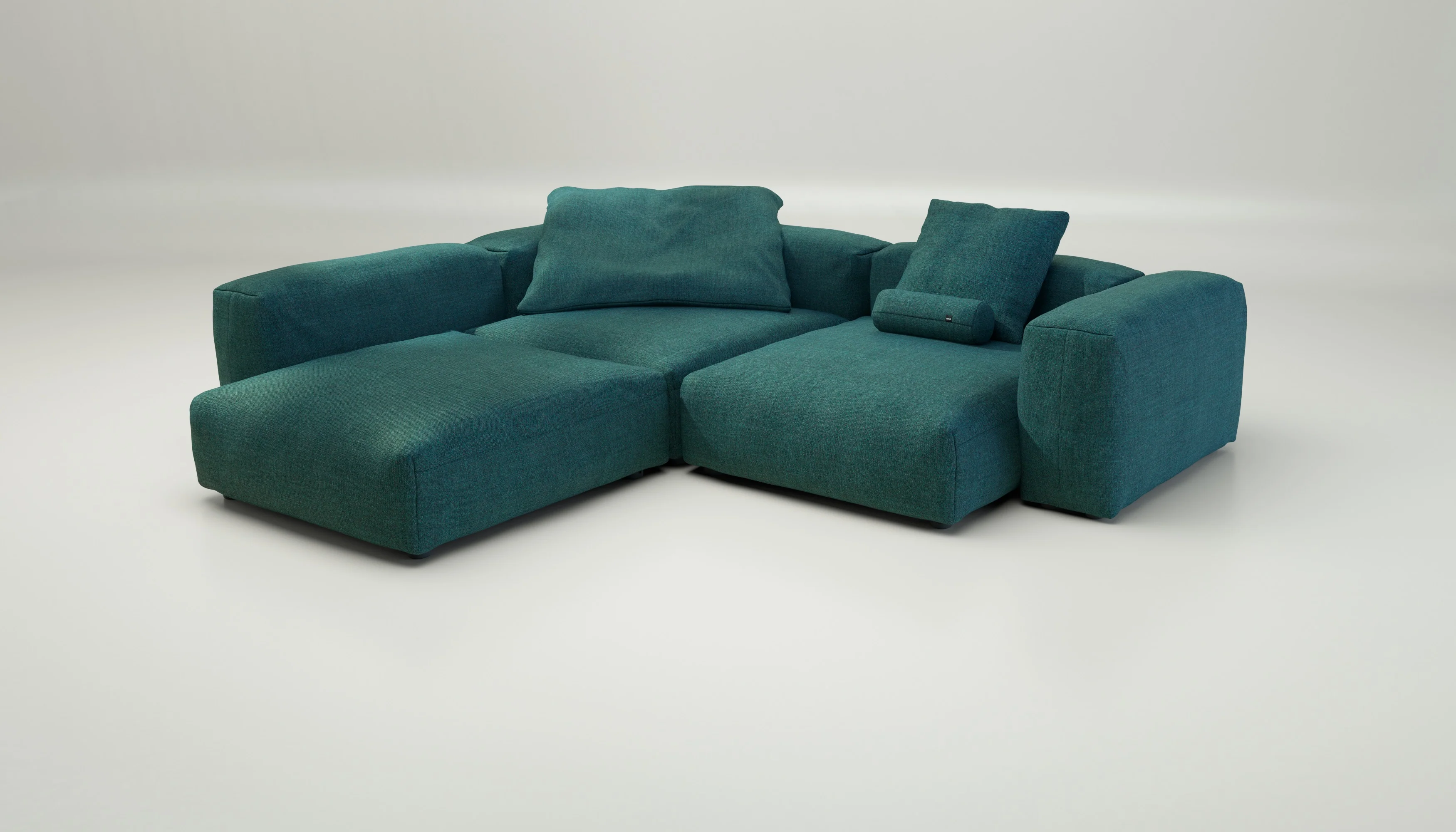 vetsak | Sofa Set 05 - Pique - Cedar | Modular Sofa | 5 Seater | Big Sofa | Corner Sofa - Image 4