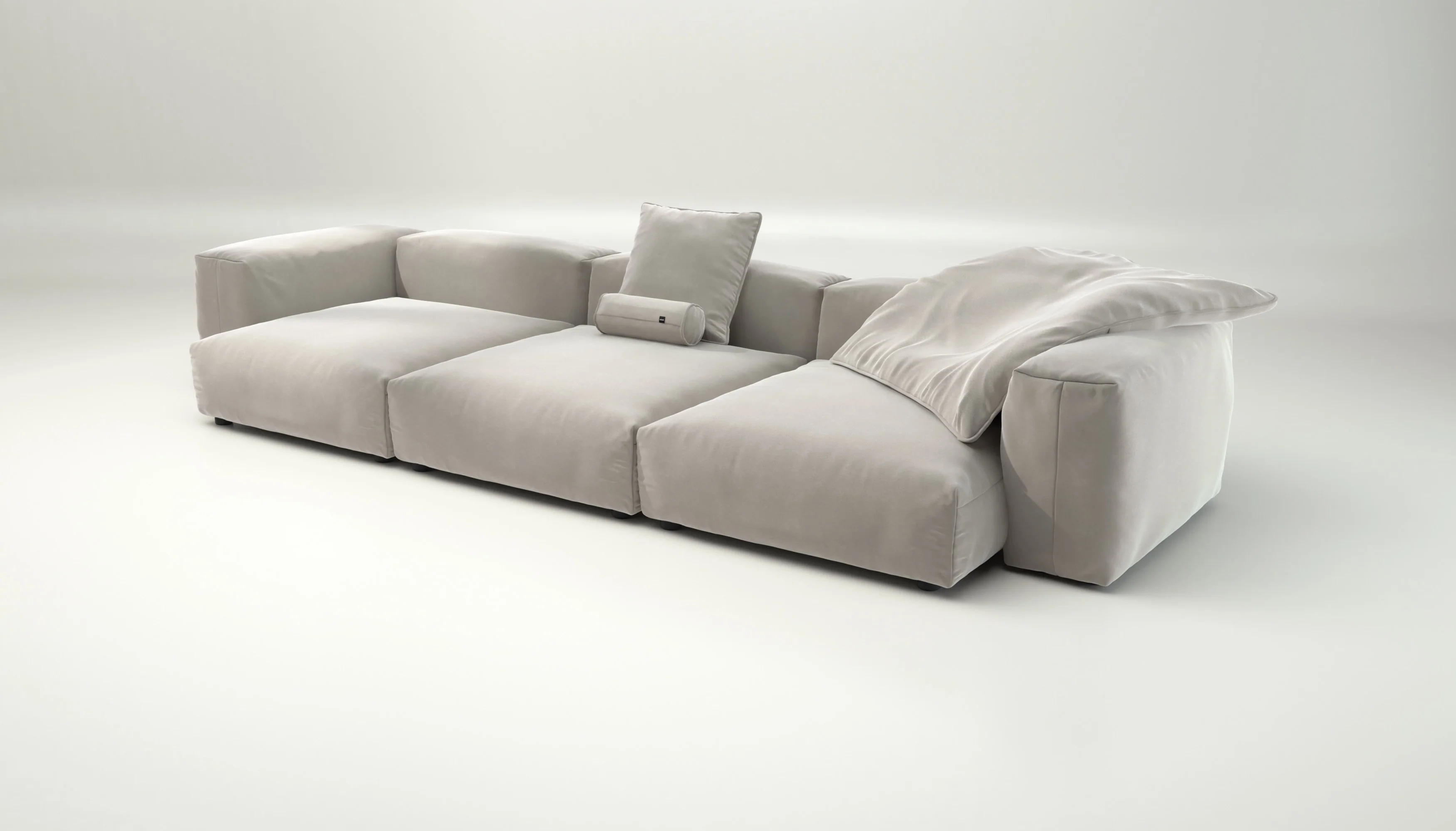 vetsak | Sofa Set 05 - Suave - Clay | Modulaire Sofa | 5 Zits | Big Sofa | Hoeksofa - Image 3