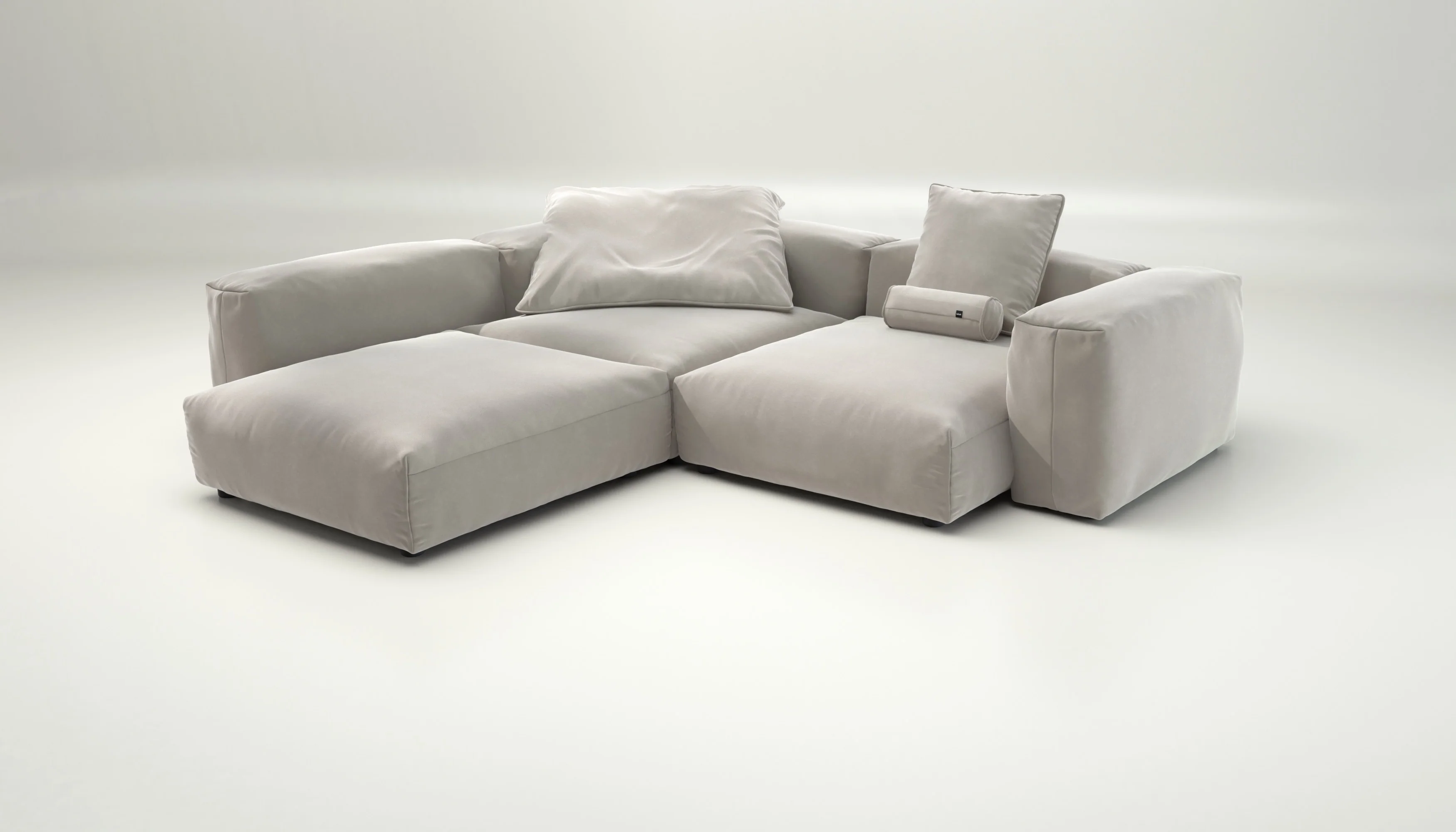 vetsak | Sofa Set 05 - Suave - Clay | Modulaire Sofa | 5 Zits | Big Sofa | Hoeksofa - Image 4