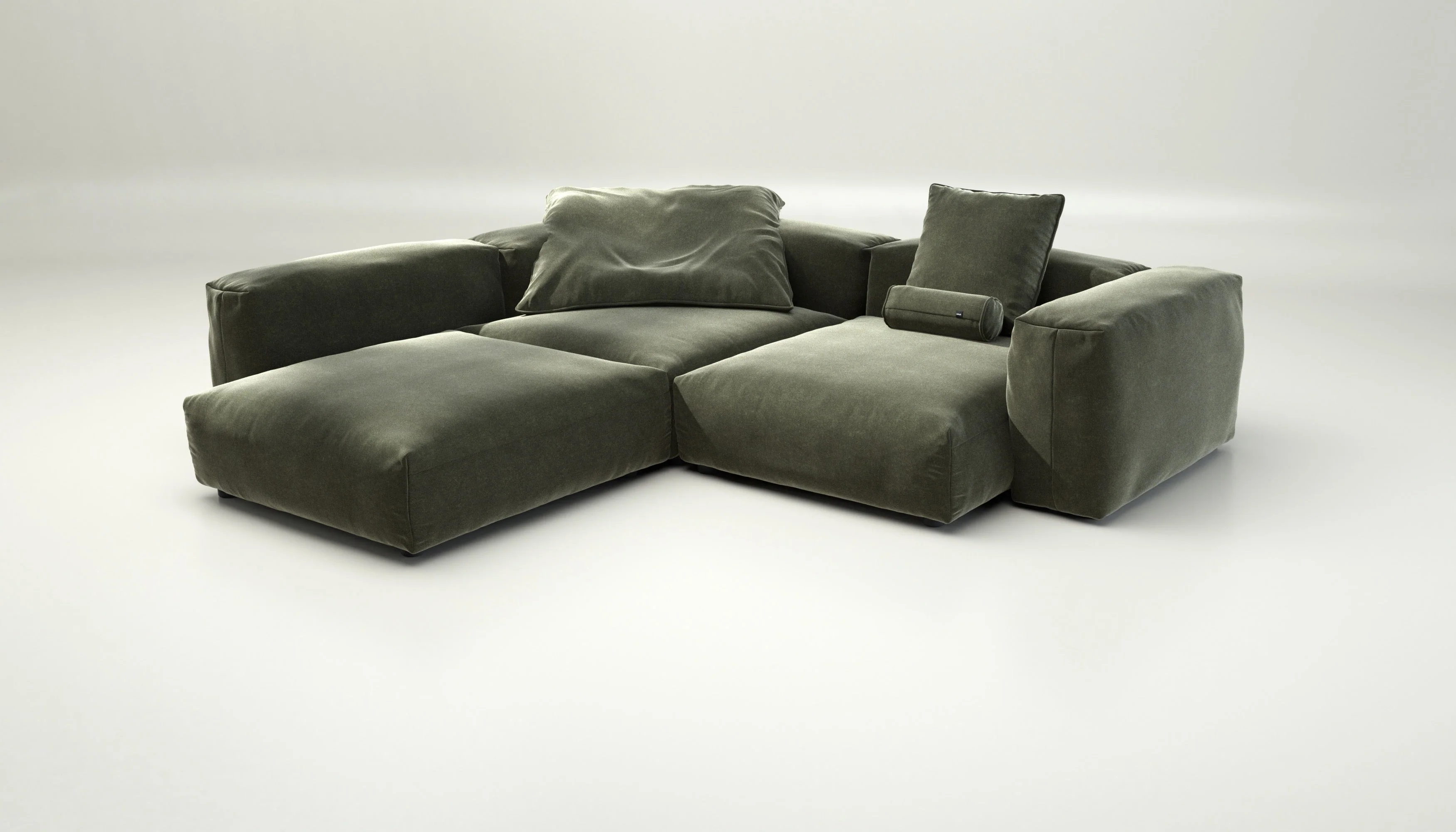 vetsak | Sofa Set 05 - Suave - Pine | Modulaire Sofa | 5 Zits | Big Sofa | Hoeksofa - Image 4