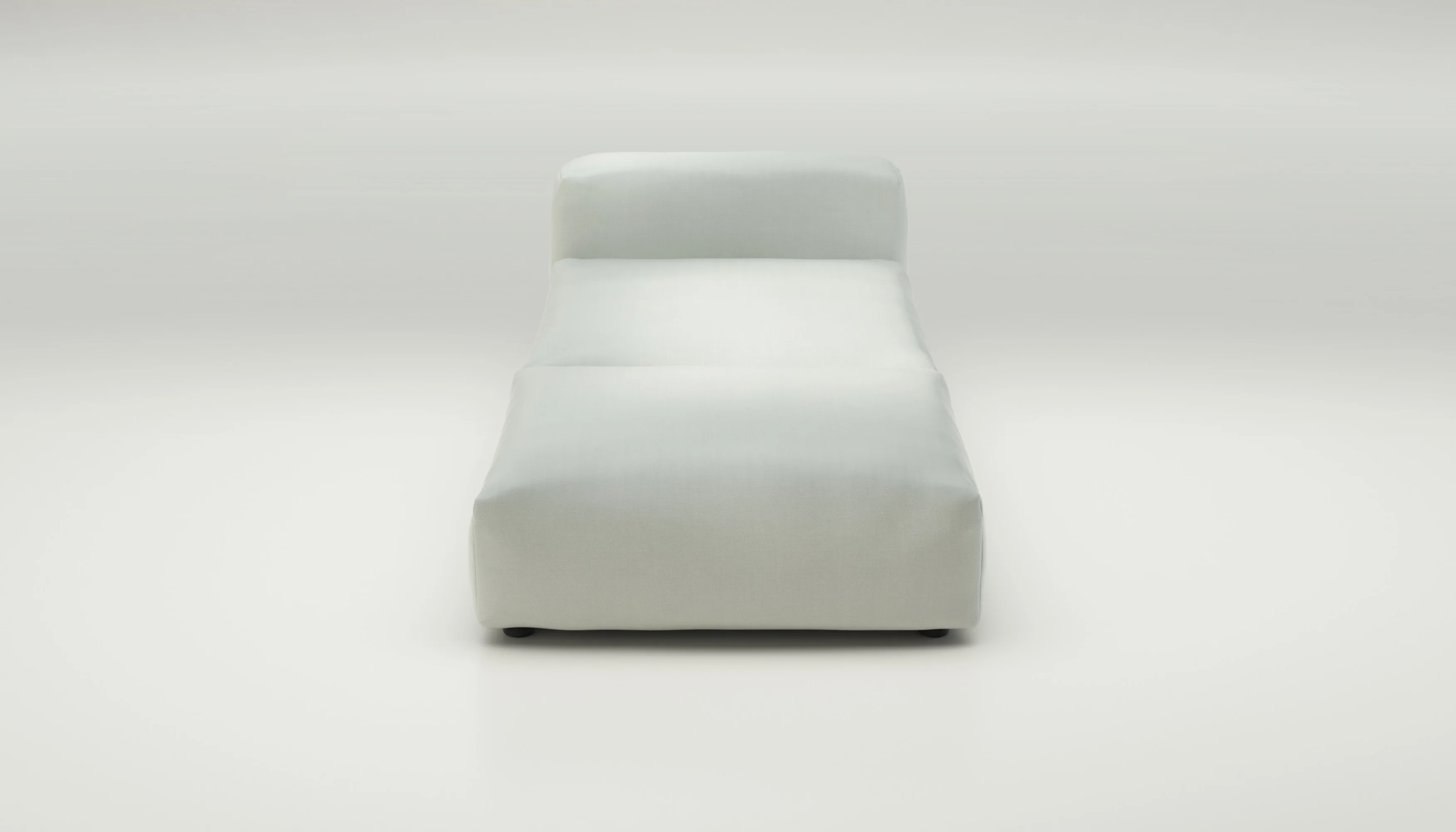 vetsak | Sofa Set 07 - Sun Lounger - Herringbone - Creme | Modulaire Sofa | 2 Zits | Daybed | Chaiselounge - Image 2