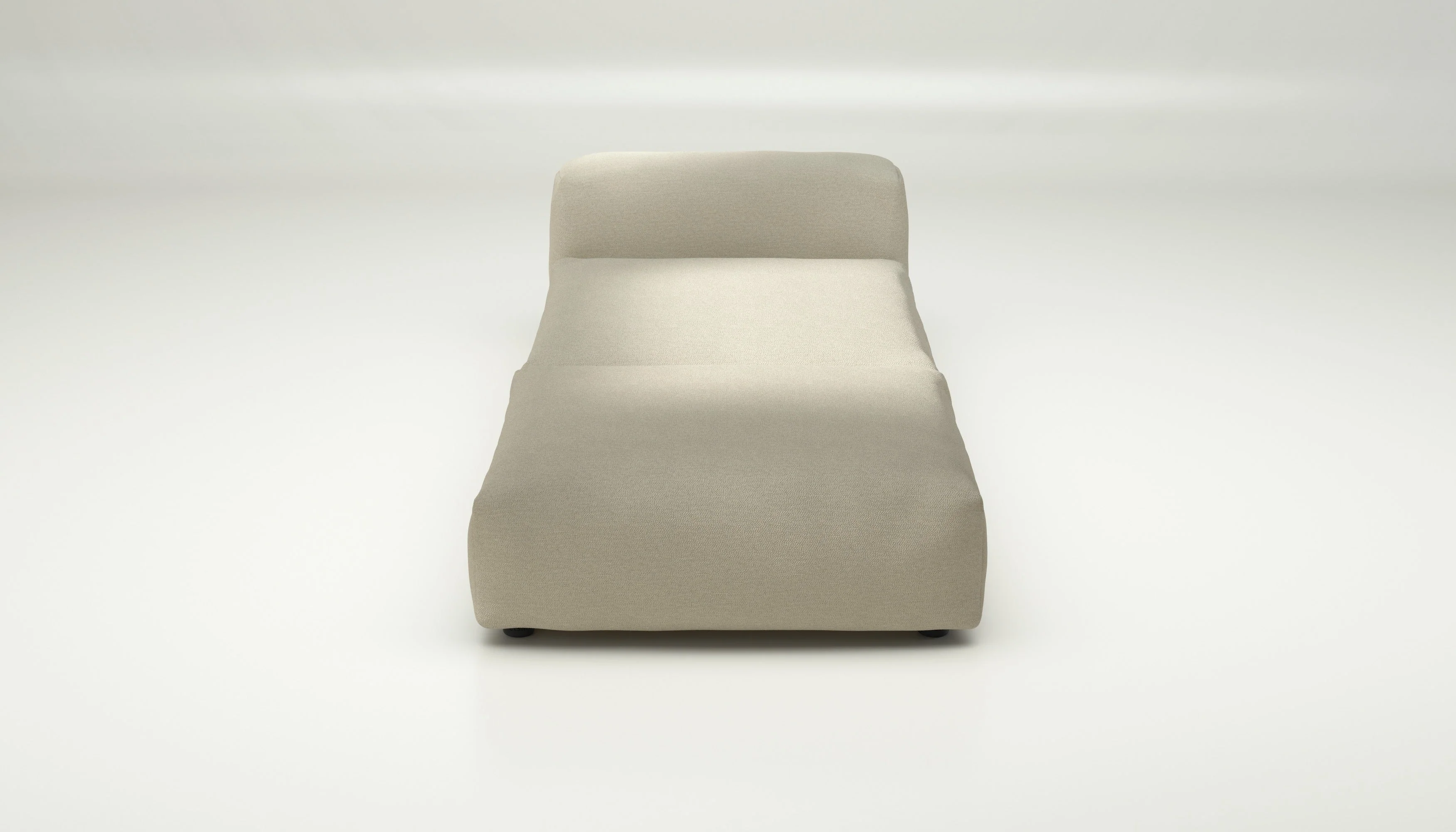 vetsak | Sofa Set 07 - Sun Lounger - Loop Loop - Duna | Modulaire Sofa | 2 Zits | Daybed | Chaiselounge - Image 2