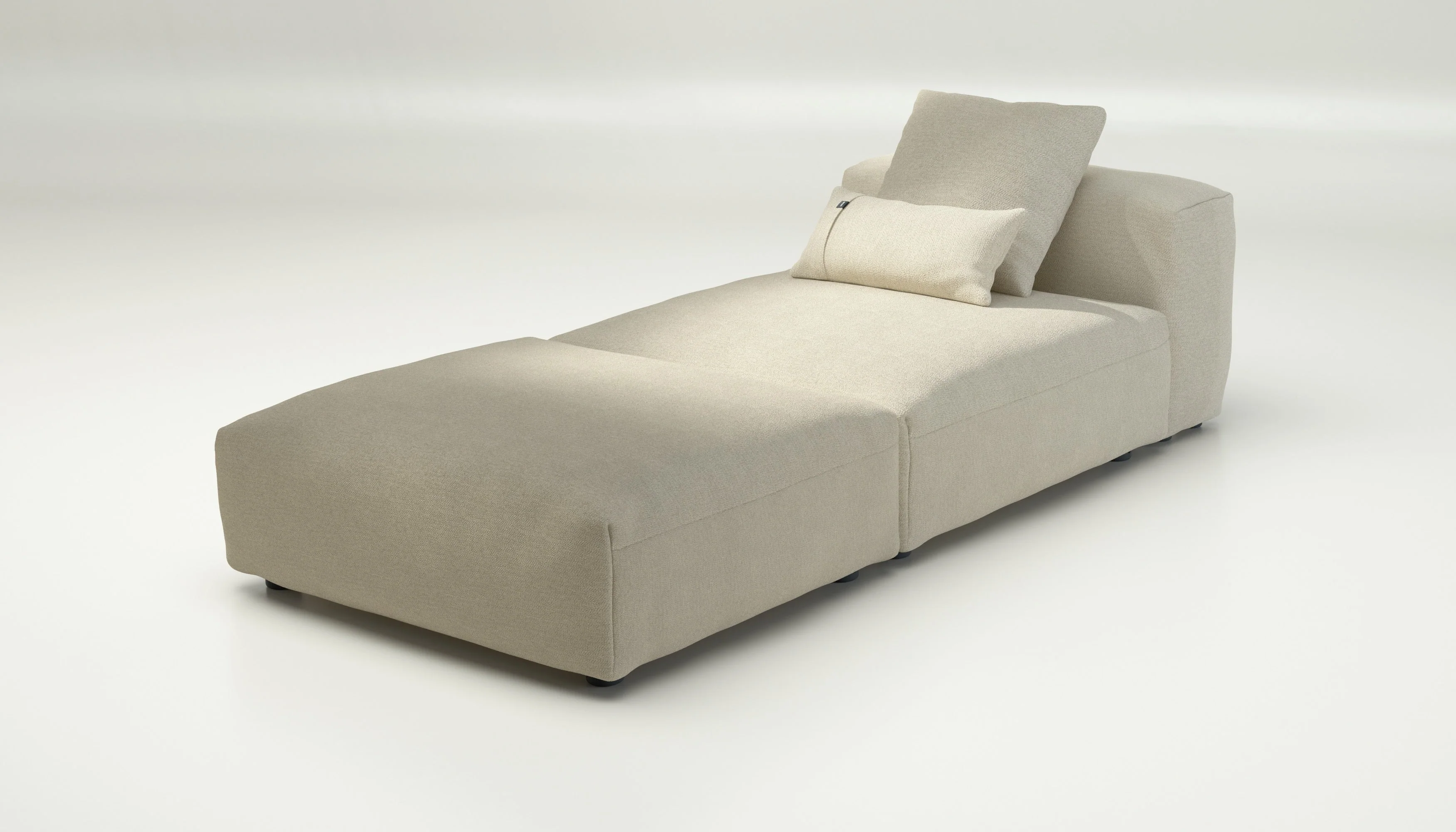 vetsak | Sofa Set 07 - Sun Lounger - Loop Loop - Duna | Modulaire Sofa | 2 Zits | Daybed | Chaiselounge - Image 3