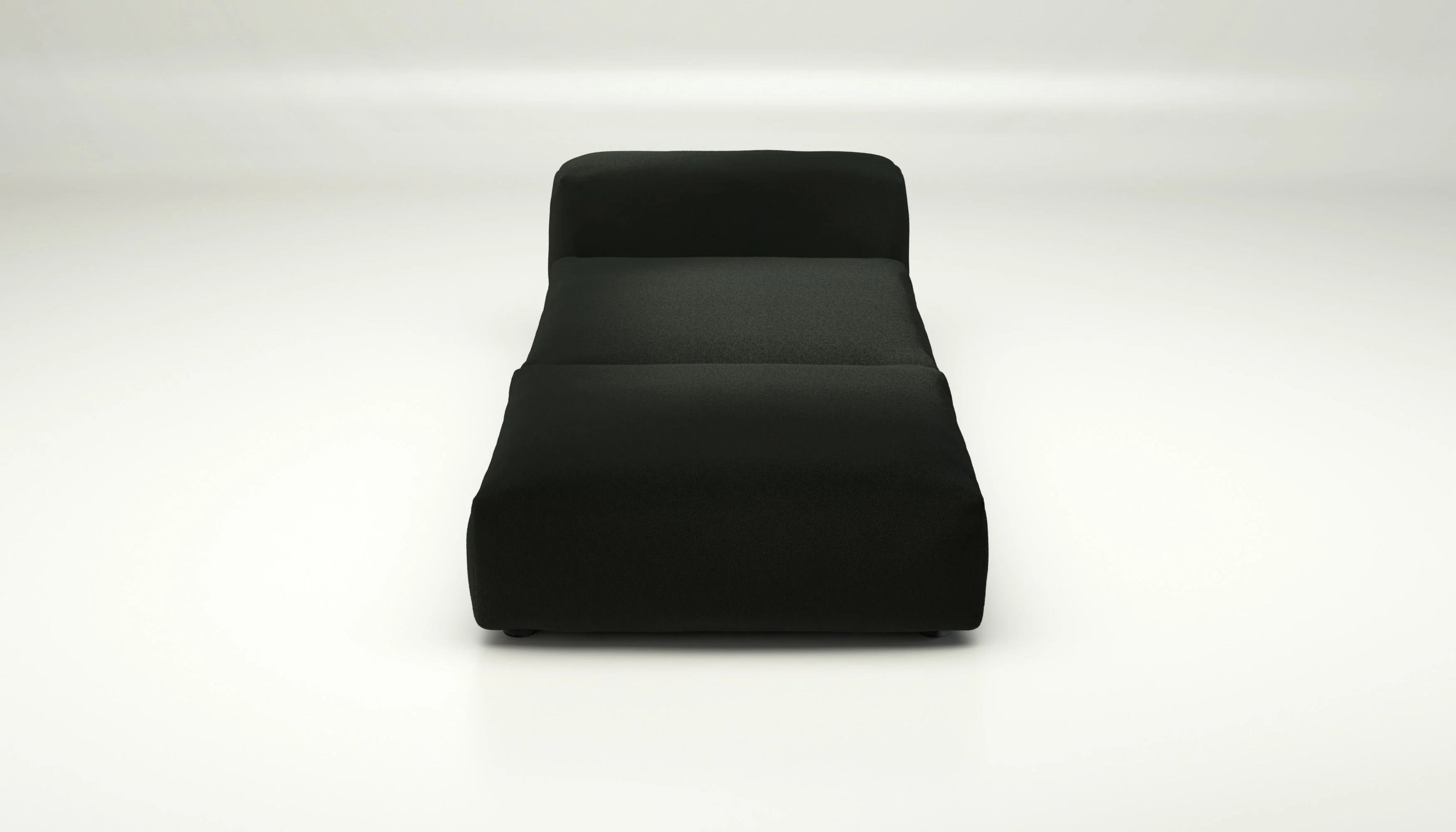 vetsak | Sofa Set 07 - Sun Lounger - Loop Loop - Mousse | Modulaire Sofa | 2 Zits | Daybed | Chaiselounge - Image 2