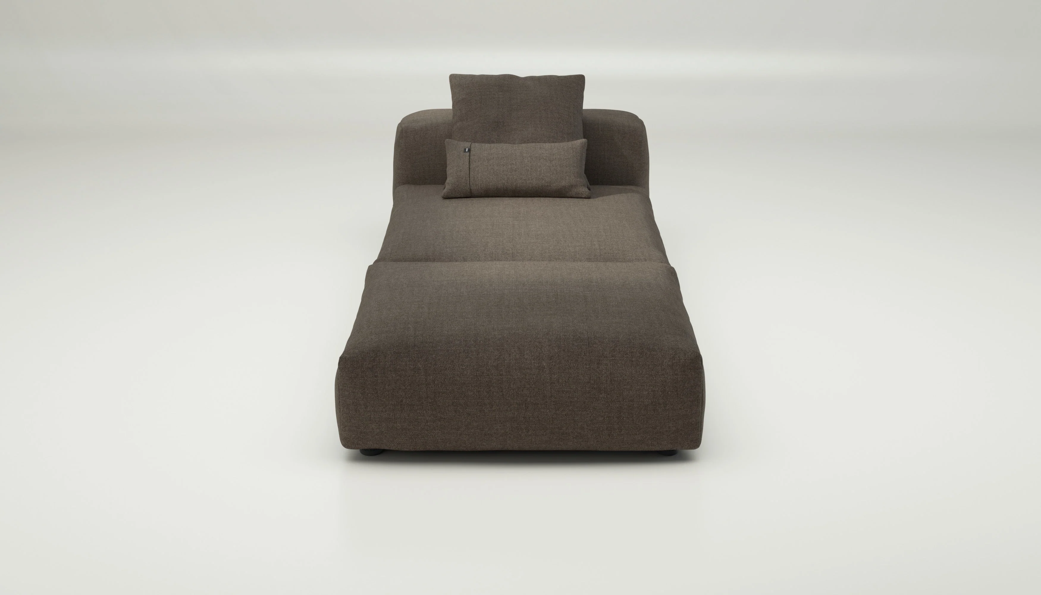 vetsak | Sofa Set 07 - Sun Lounger - Pique - Taupe | Modular Sofa | 2 Seater | Daybed | Chaiselounge