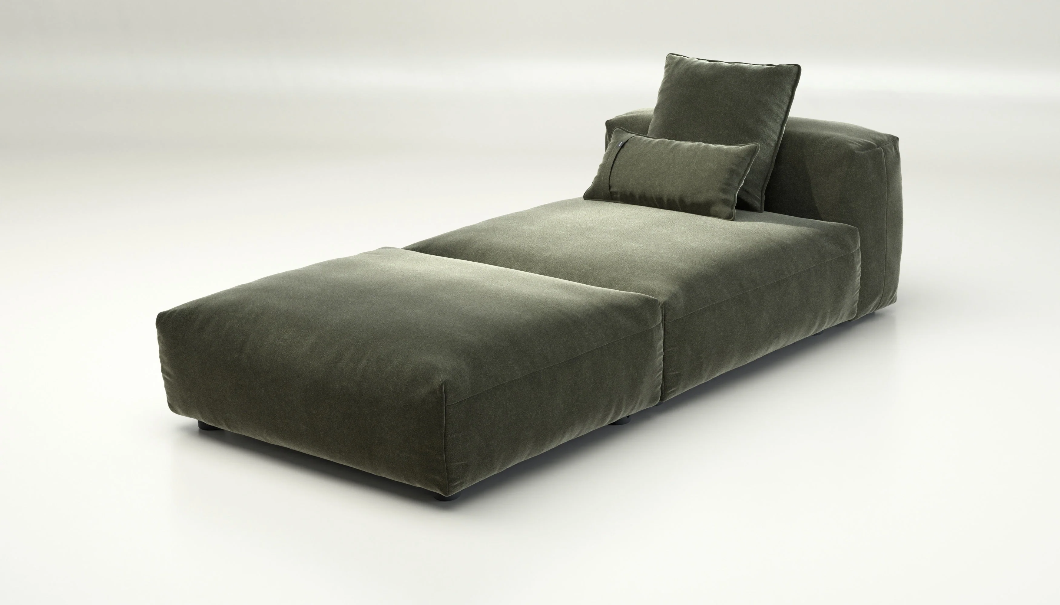 vetsak | Sofa Set 07 - Sun Lounger - Suave - Pine | Modulaire Sofa | 2 Zits | Daybed | Chaiselounge - Image 3