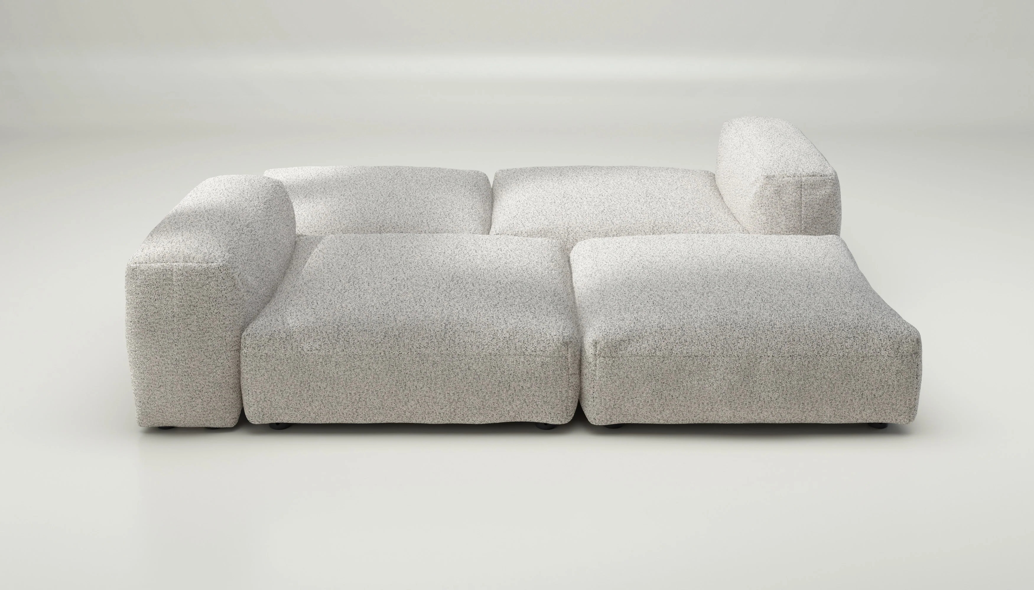 vetsak | Sofa Set 08 - Daybed - Loop Loop - Bounty | Modular Sofa | 6 Seater | Outdoor Island | Double lounger - Image 2