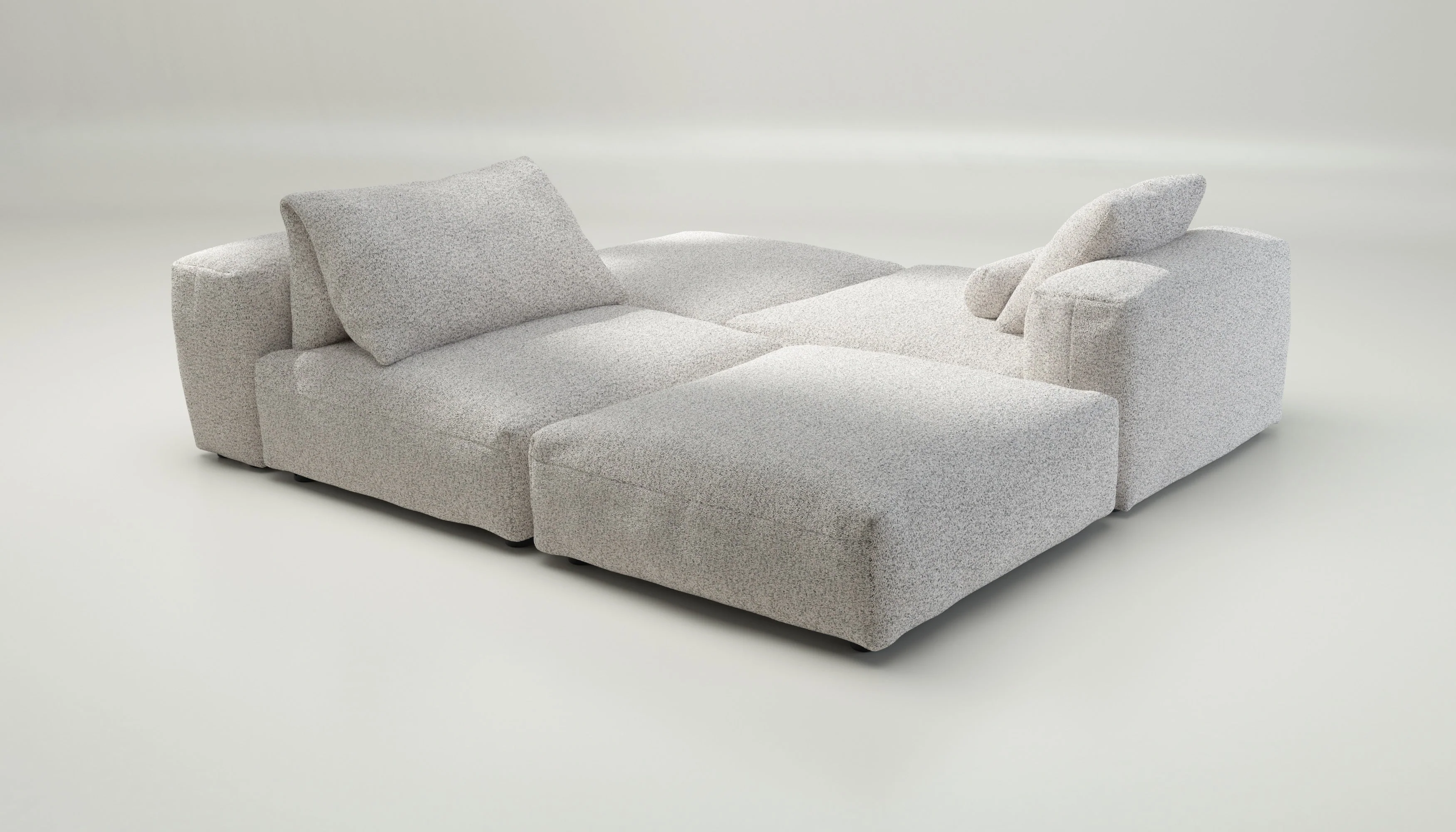 vetsak | Sofa Set 08 - Daybed - Loop Loop - Bounty | Modular Sofa | 6 Seater | Outdoor Island | Double lounger - Image 3