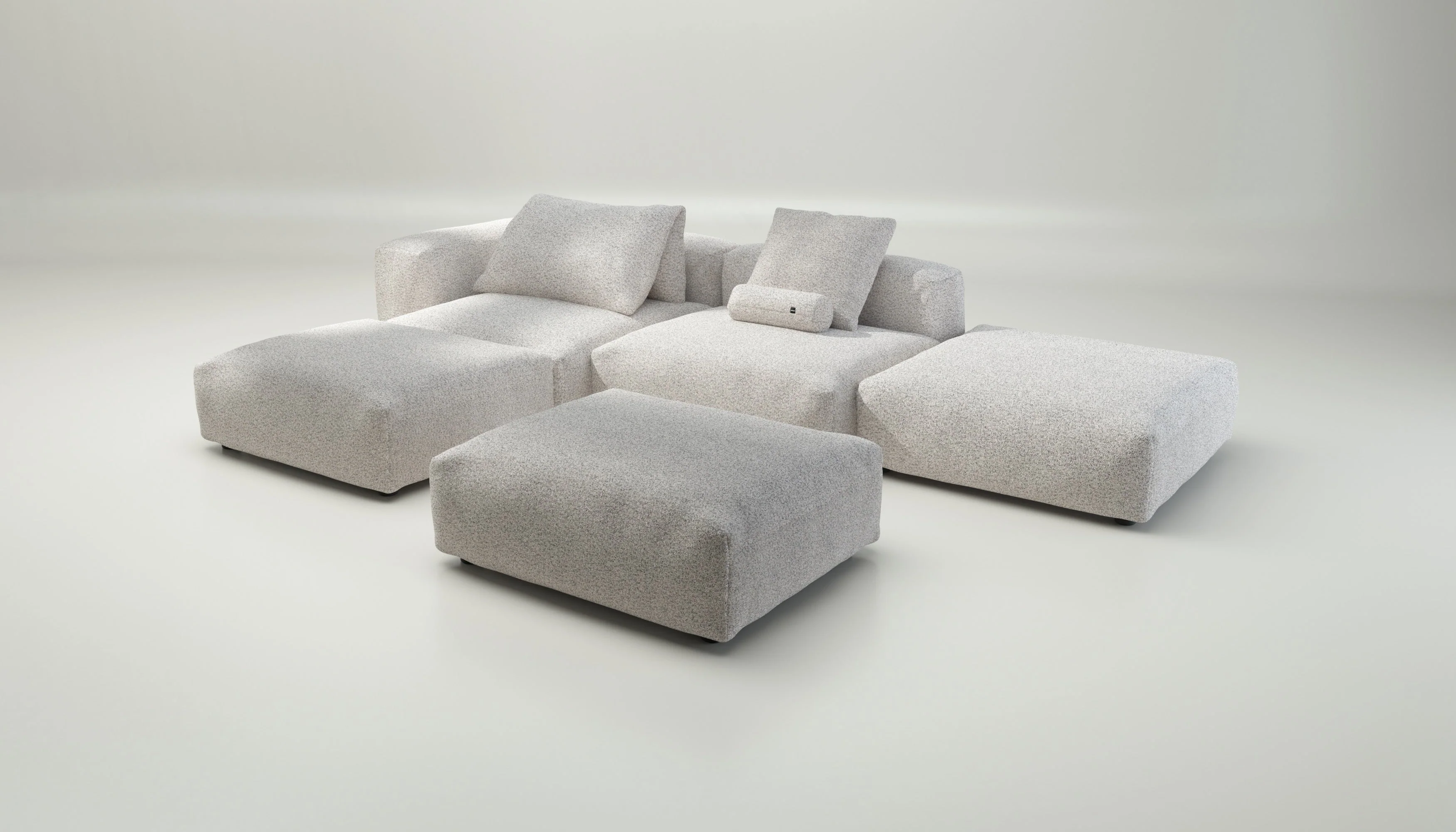 vetsak | Sofa Set 09 - The Island - Loop Loop - Bounty | Modular Sofa | 7 Seater | Sofa Island - Image 4