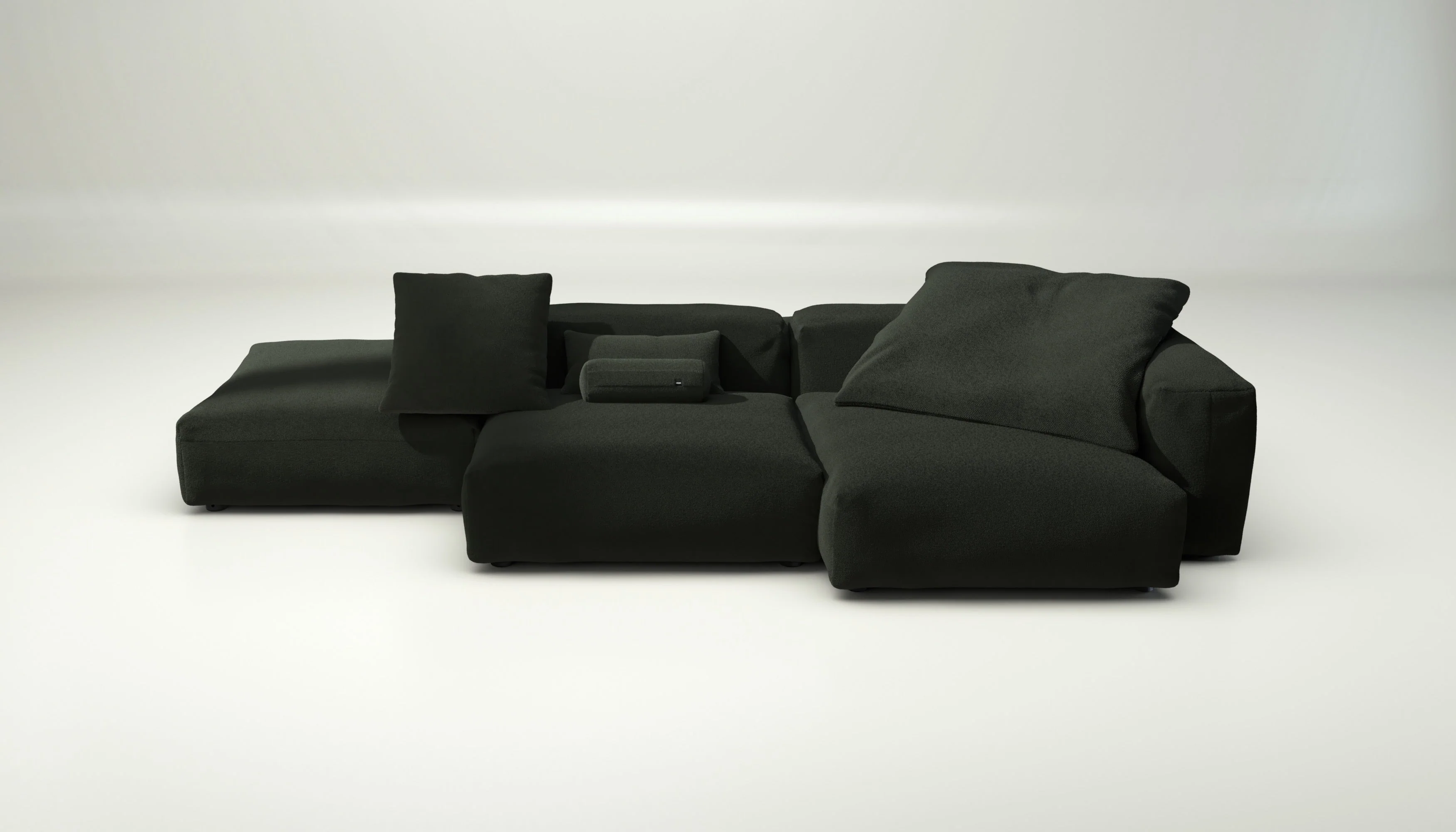 vetsak | Sofa Set 09 - The Island - Loop Loop - Mousse | Modulaire Sofa | 7 Zits | Sofa Island