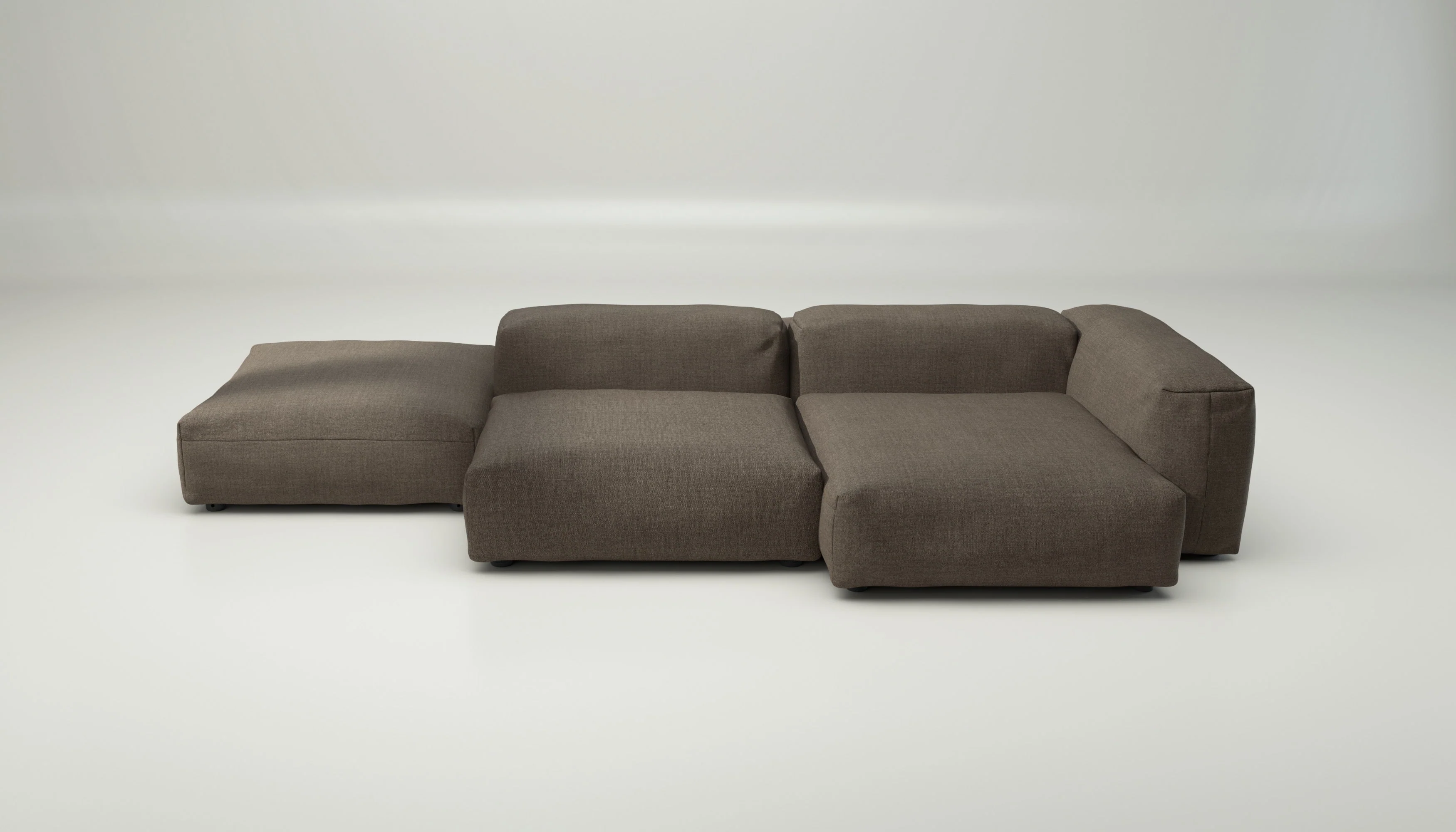 vetsak | Sofa Set 09 - The Island - Pique - Taupe | Modular Sofa | 7 Seater | Sofa Island - Image 2