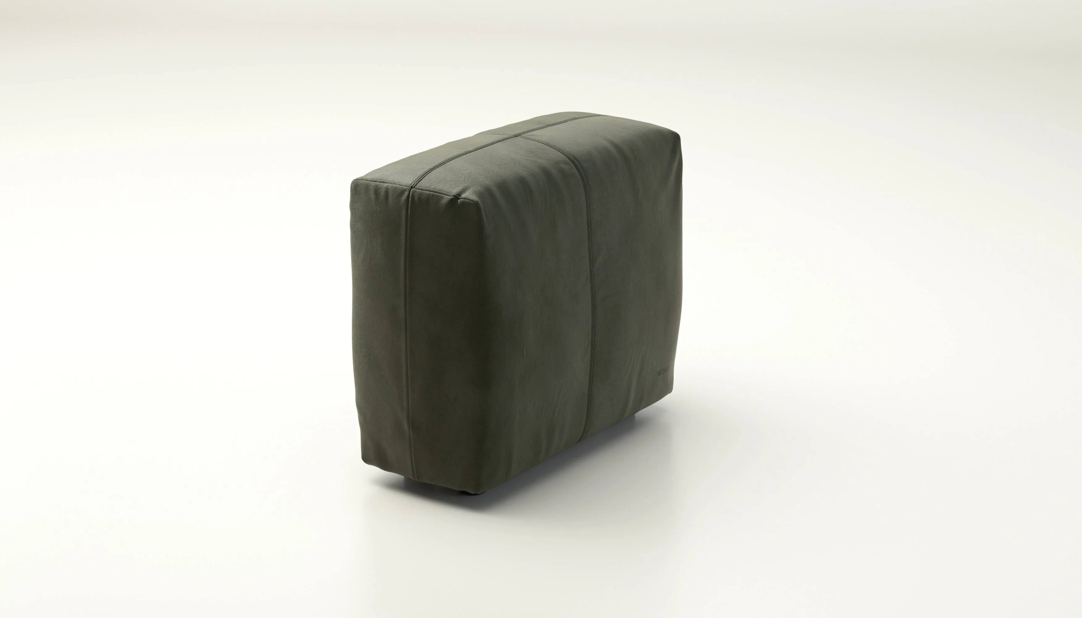 vetsak | Sofa Side Small - Leather - Olive